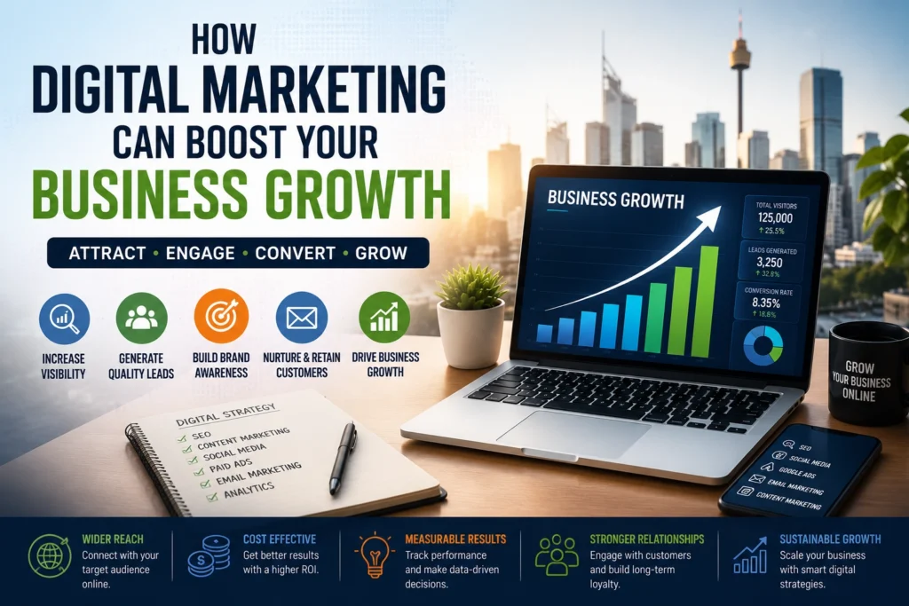 How Digital Marketing Can Boost Your Business Growth